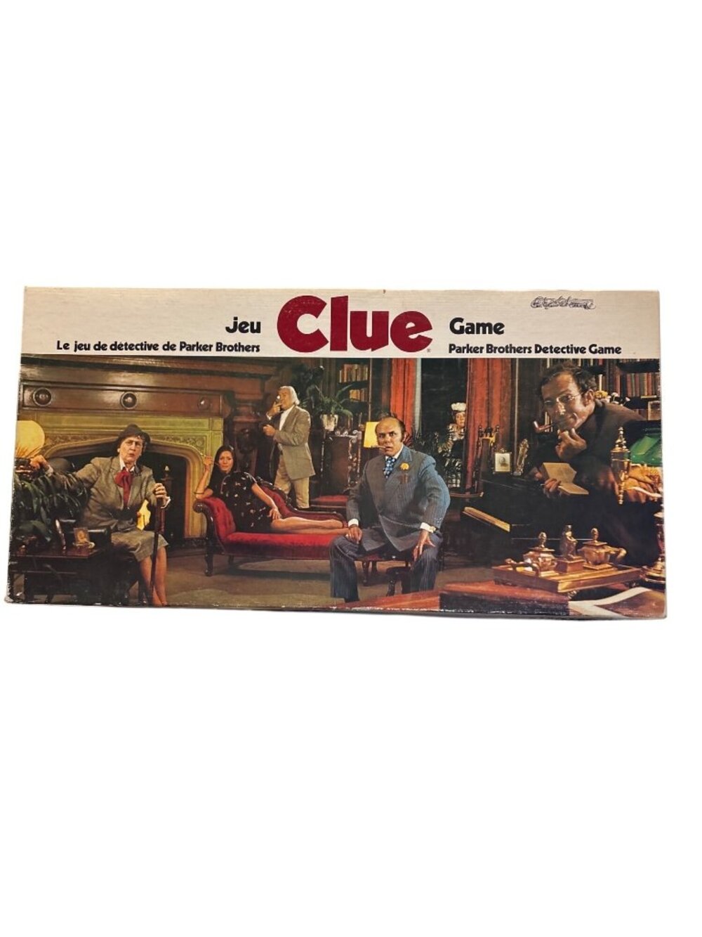 Vintage 1972 Parker Brothers Clue Board Game Complete Set Original Box Canada